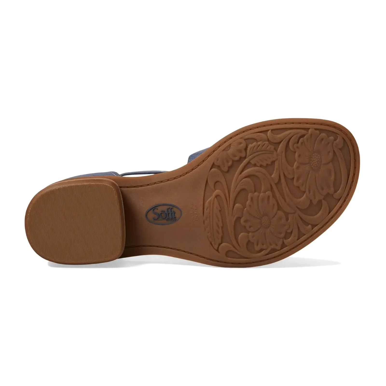 Sofft Faxyn Low Heeled Sandal (Women) - Zante Blue - Image 5