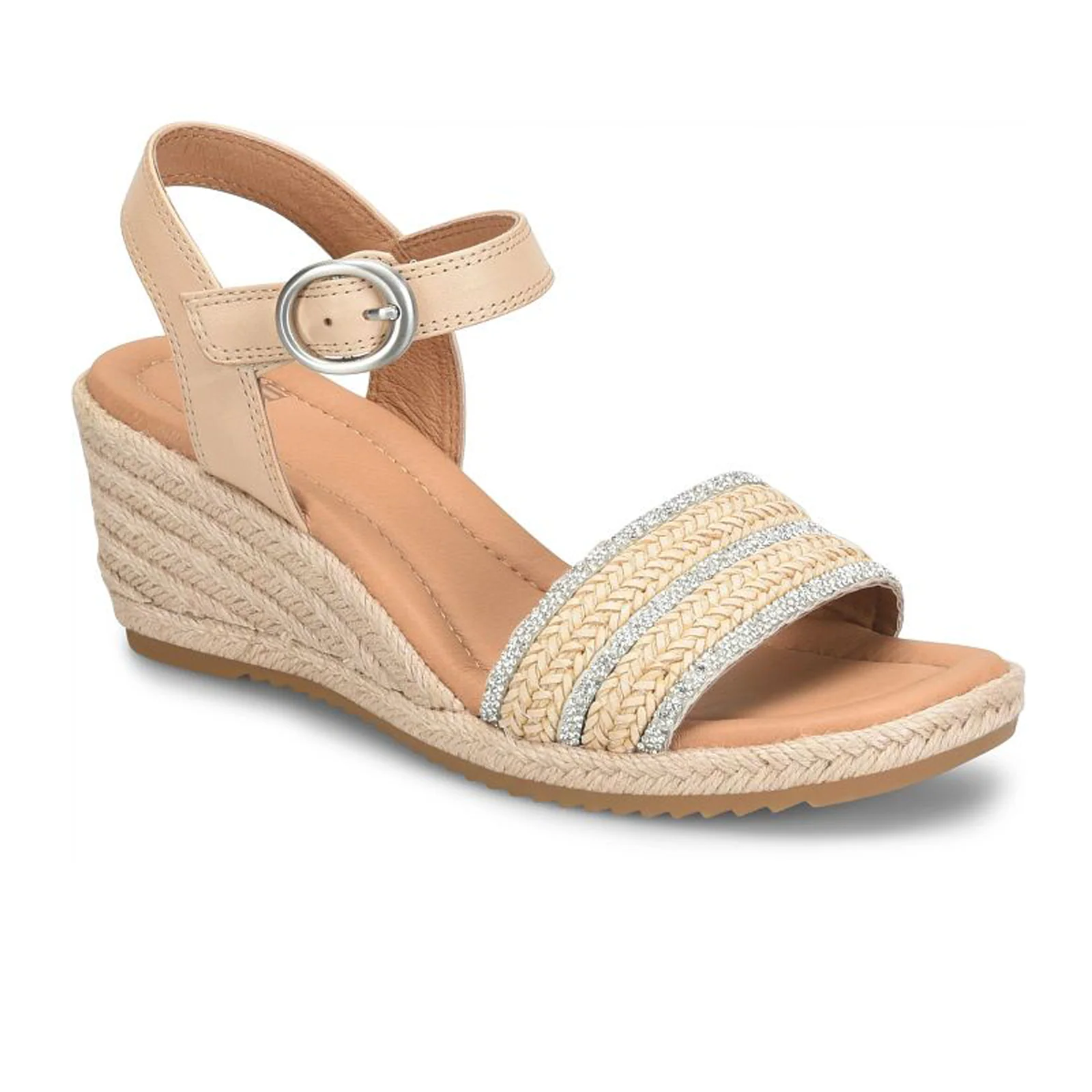 Sofft Inez II Wedge Sandal (Women) - Beige/Latte - Image 3
