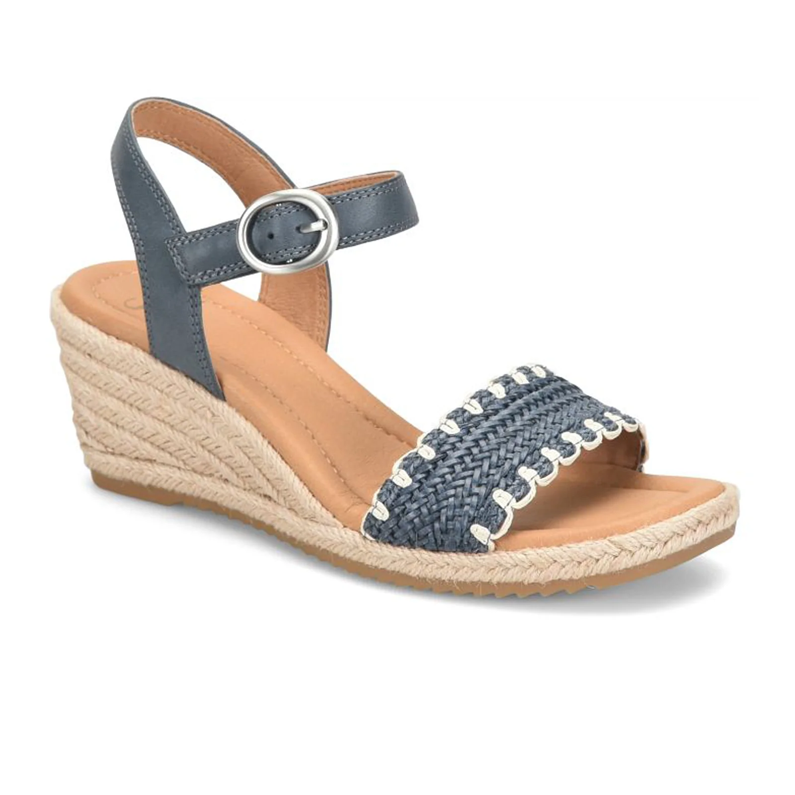 Sofft Inez Wedge Sandal (Women) - Navy - Image 3