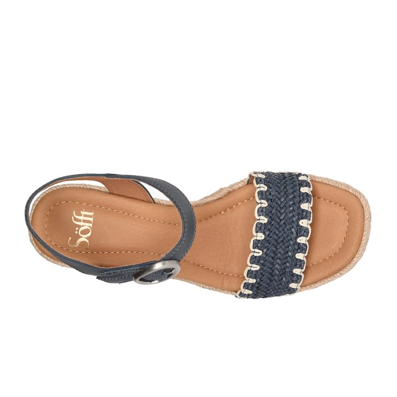 Sofft Inez Wedge Sandal (Women) - Navy - Image 4