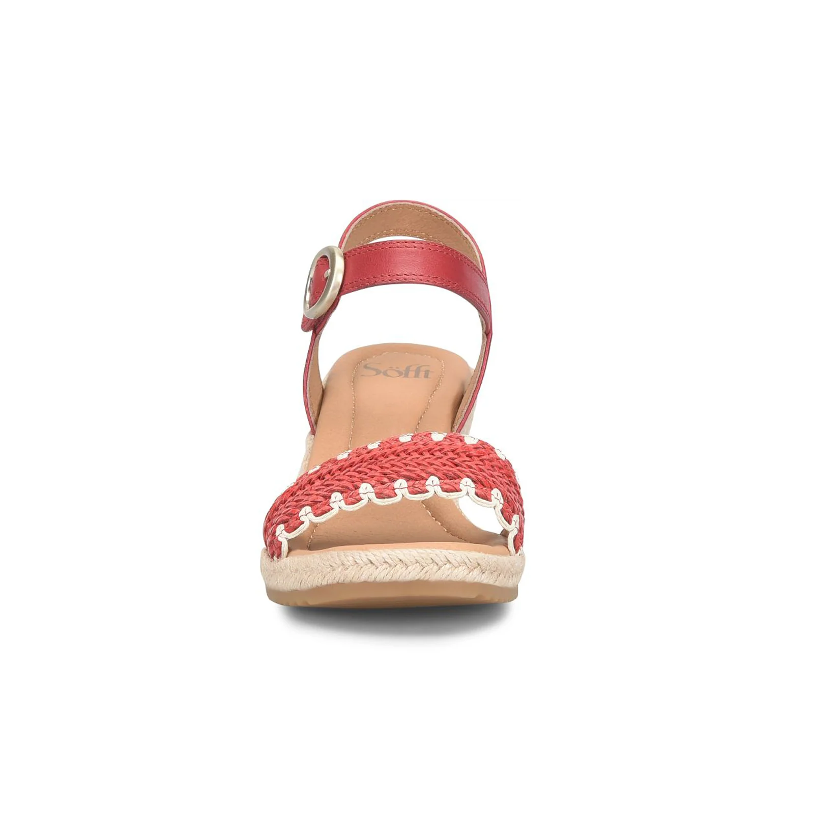 Sofft Inez Wedge Sandal (Women) - Red - Image 5