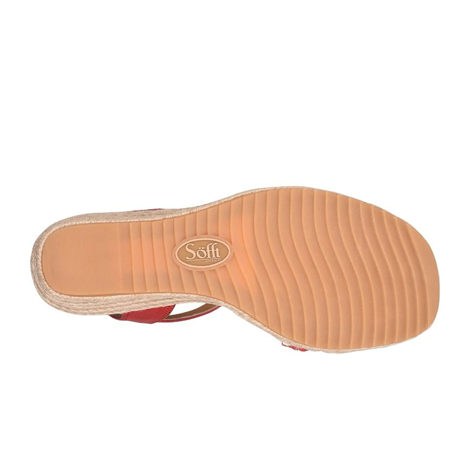 Sofft Inez Wedge Sandal (Women) - Red - Image 7