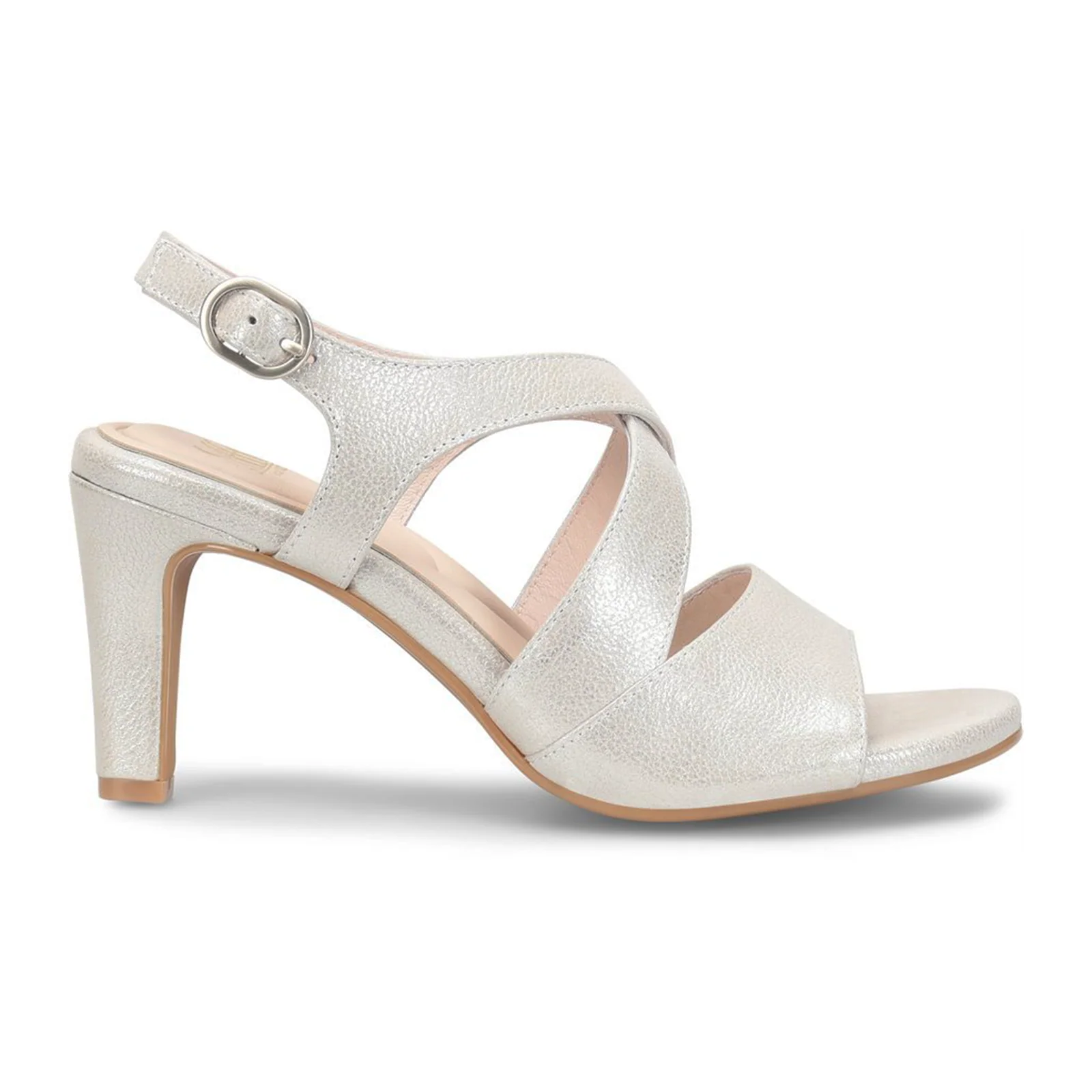 Sofft Jolene Heeled Sandal (Women) - Champagne