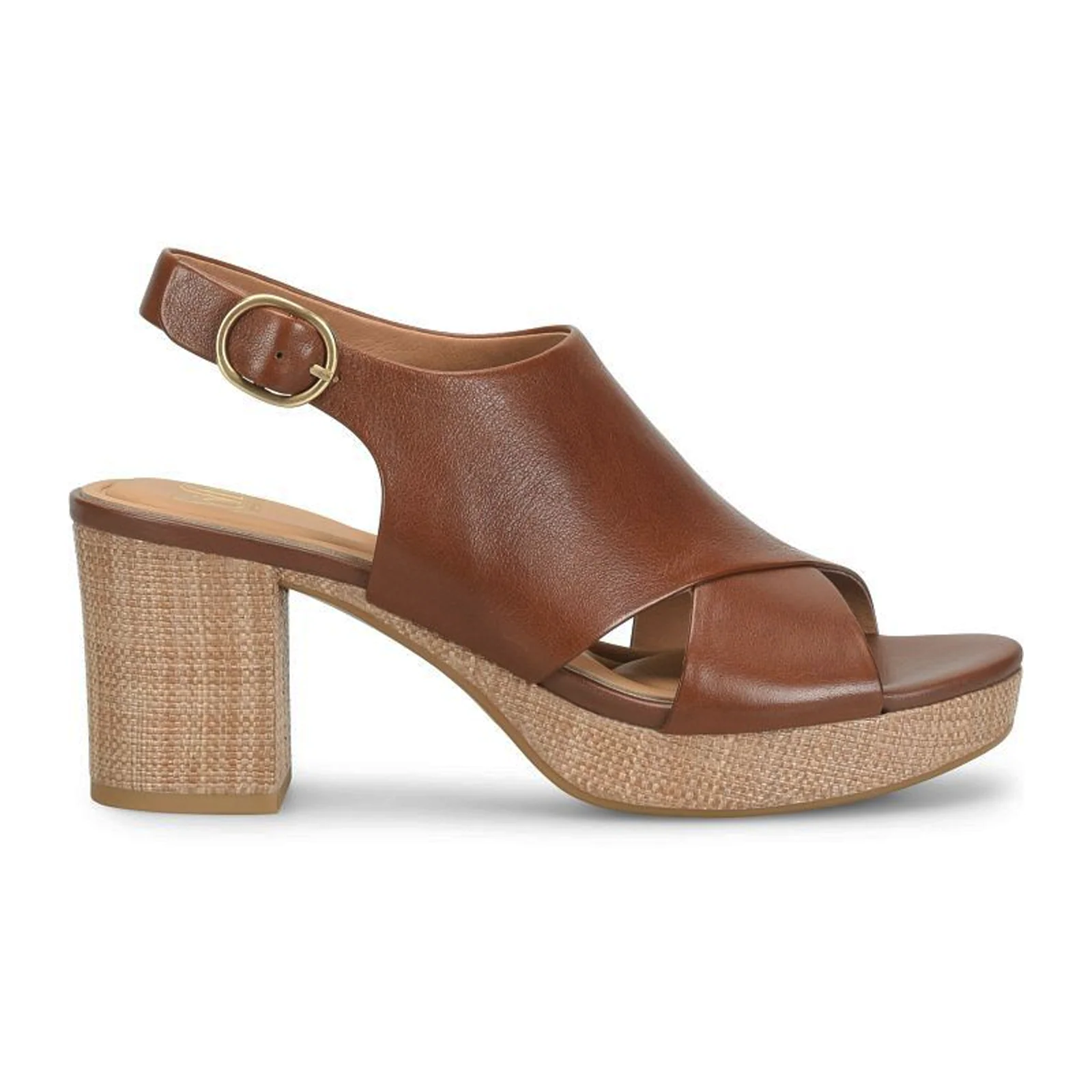 Sofft Liv Heeled Sandal (Women) - Golden Brown