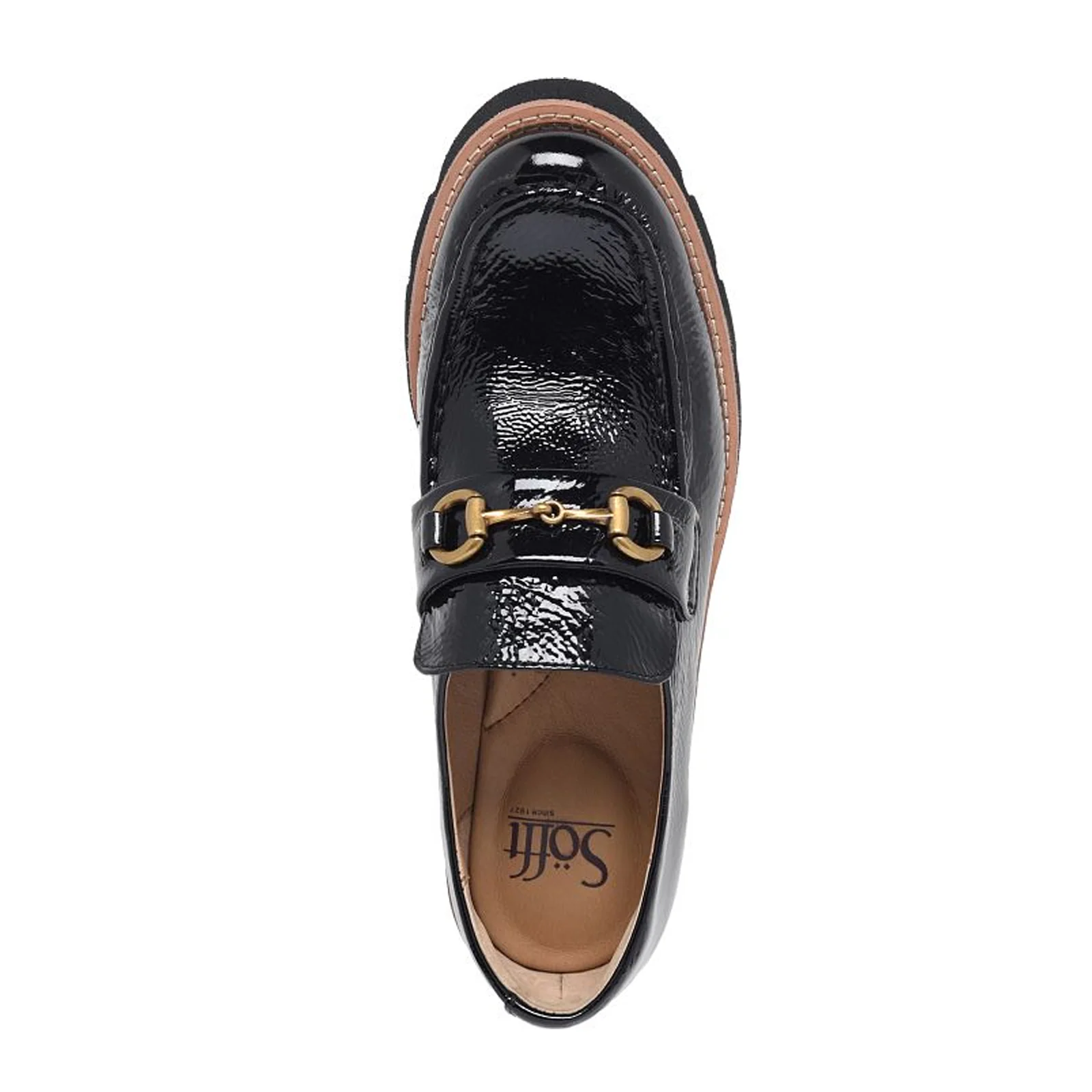 Sofft Prewitt Loafer (Women) - Black Patent - Image 7