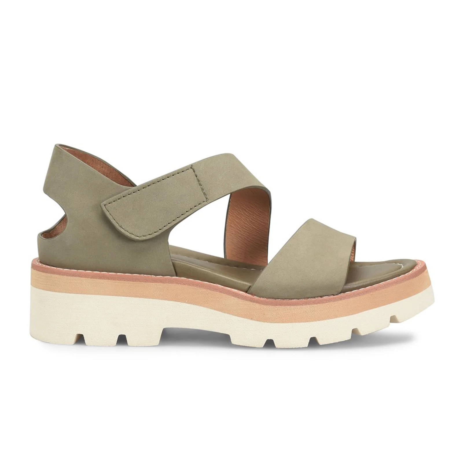 Sofft Pru Backstrap Sandal (Women) - Pale Olive
