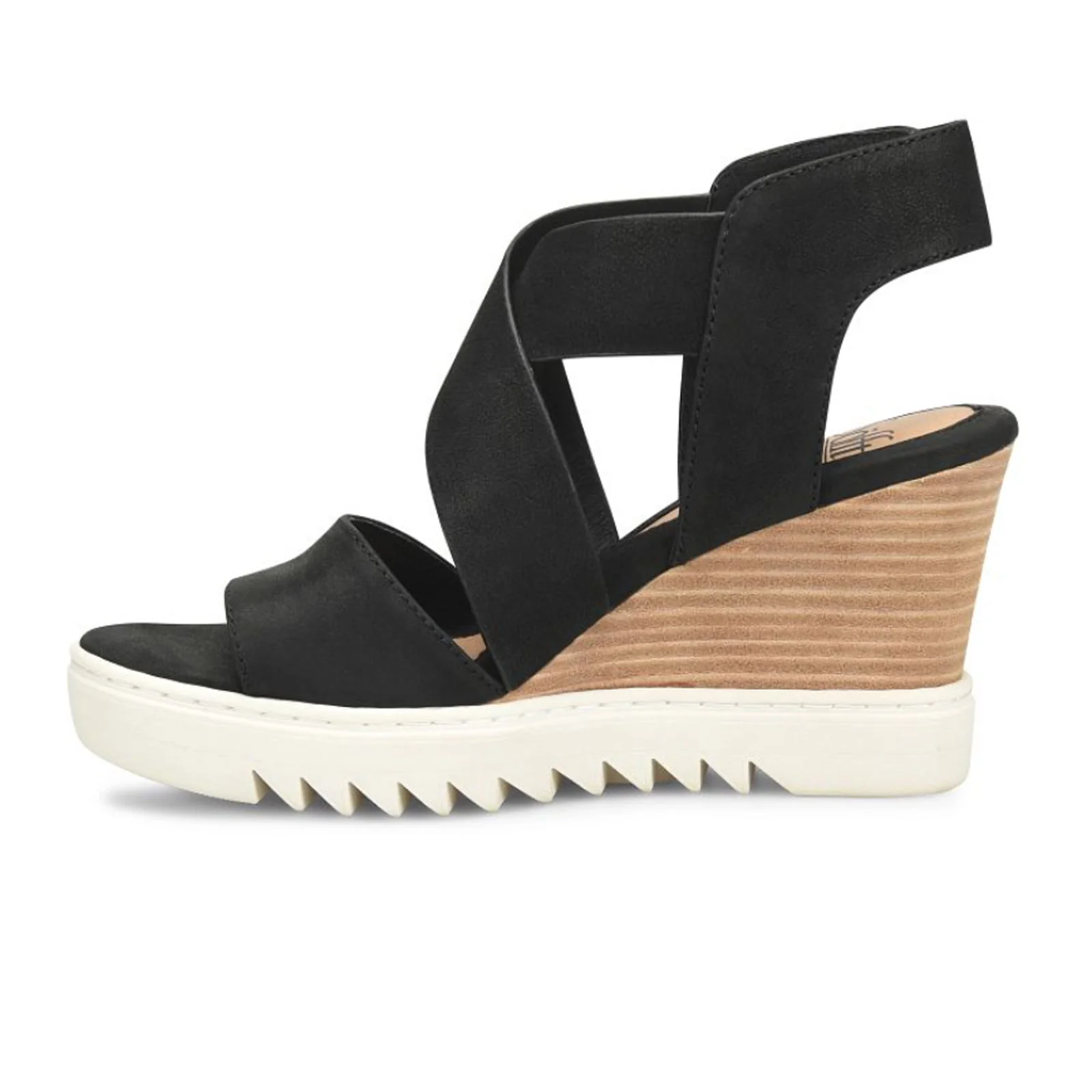 Sofft Uxley Wedge Sandal (Women) - Black - Image 2