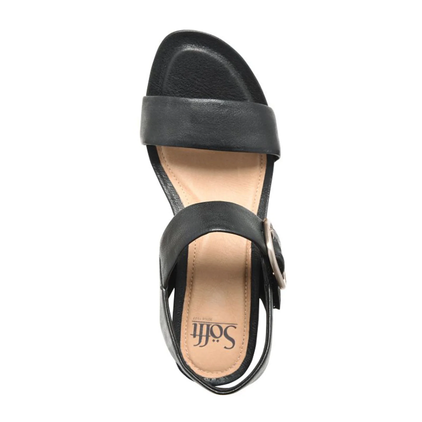 Sofft Vaya Wedge Sandal (Women) - Black - Image 4