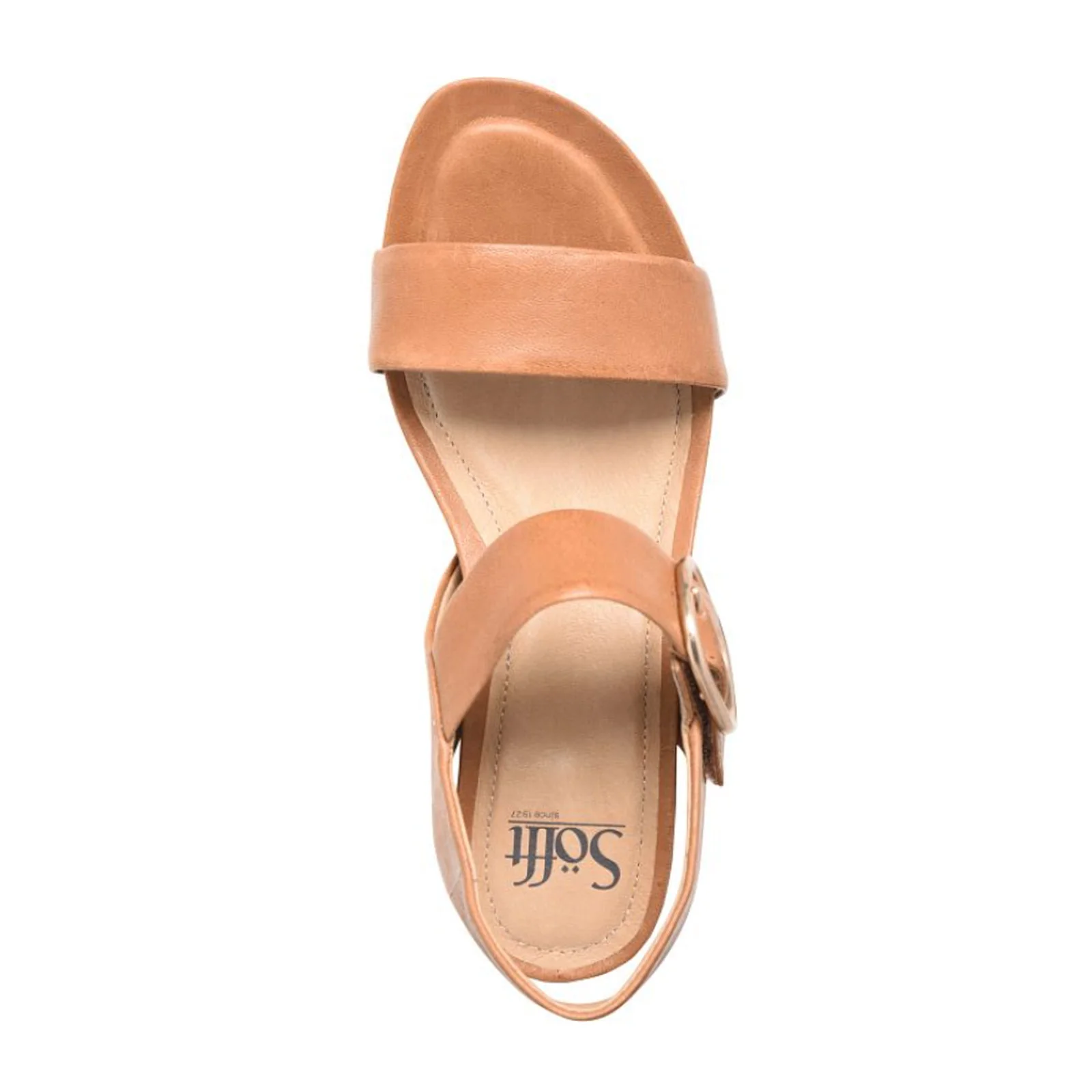 Sofft Vaya Wedge Sandal (Women) - Luggage - Image 4