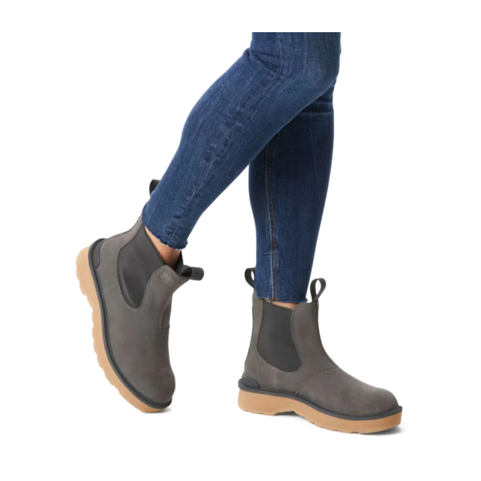 Sorel Hi-Line Chelsea Boot (Women) - Quarry/Tawny Buff - Image 4