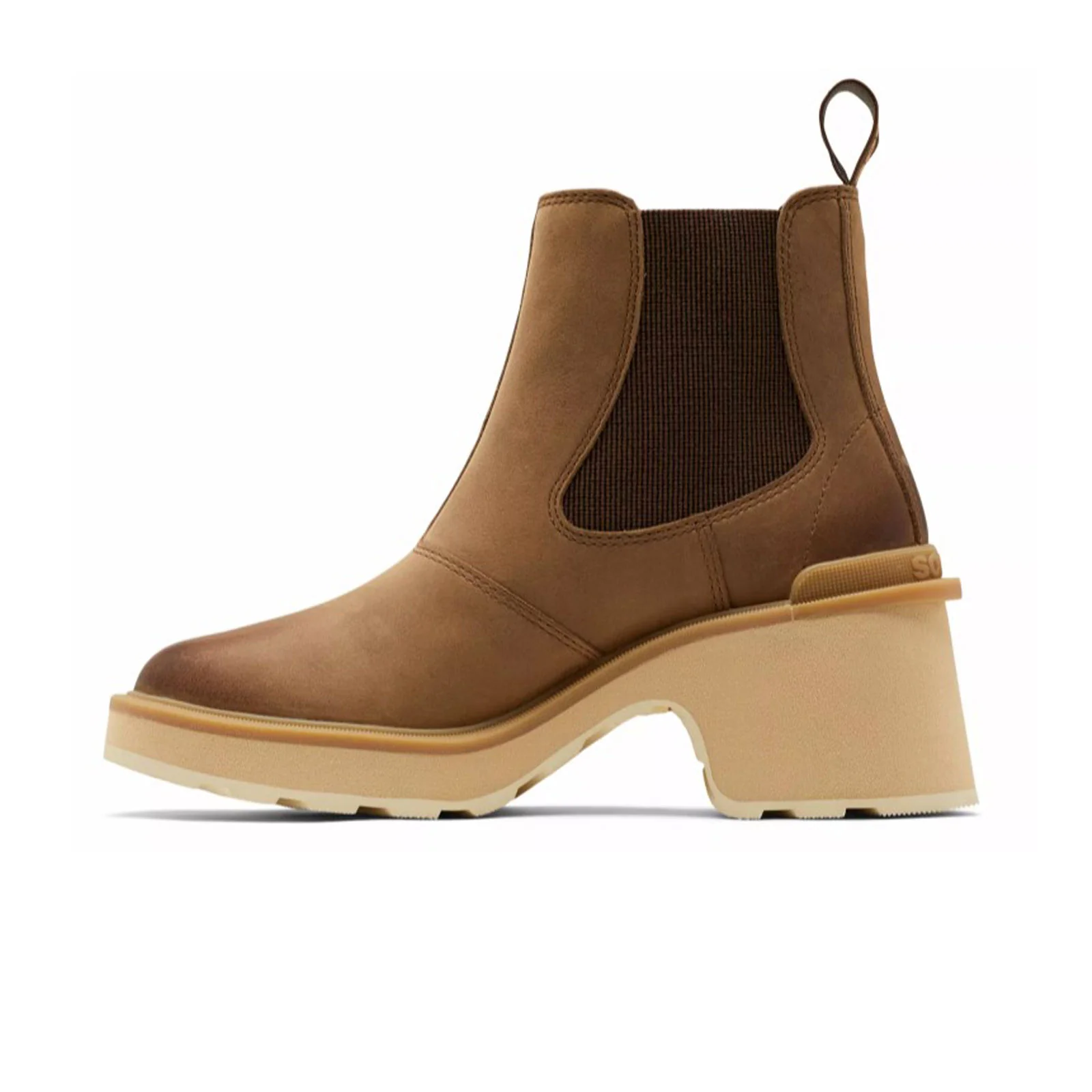 Sorel Hi-Line Heeled Chelsea Boot (Women) - Umber/Ceramic - Image 2
