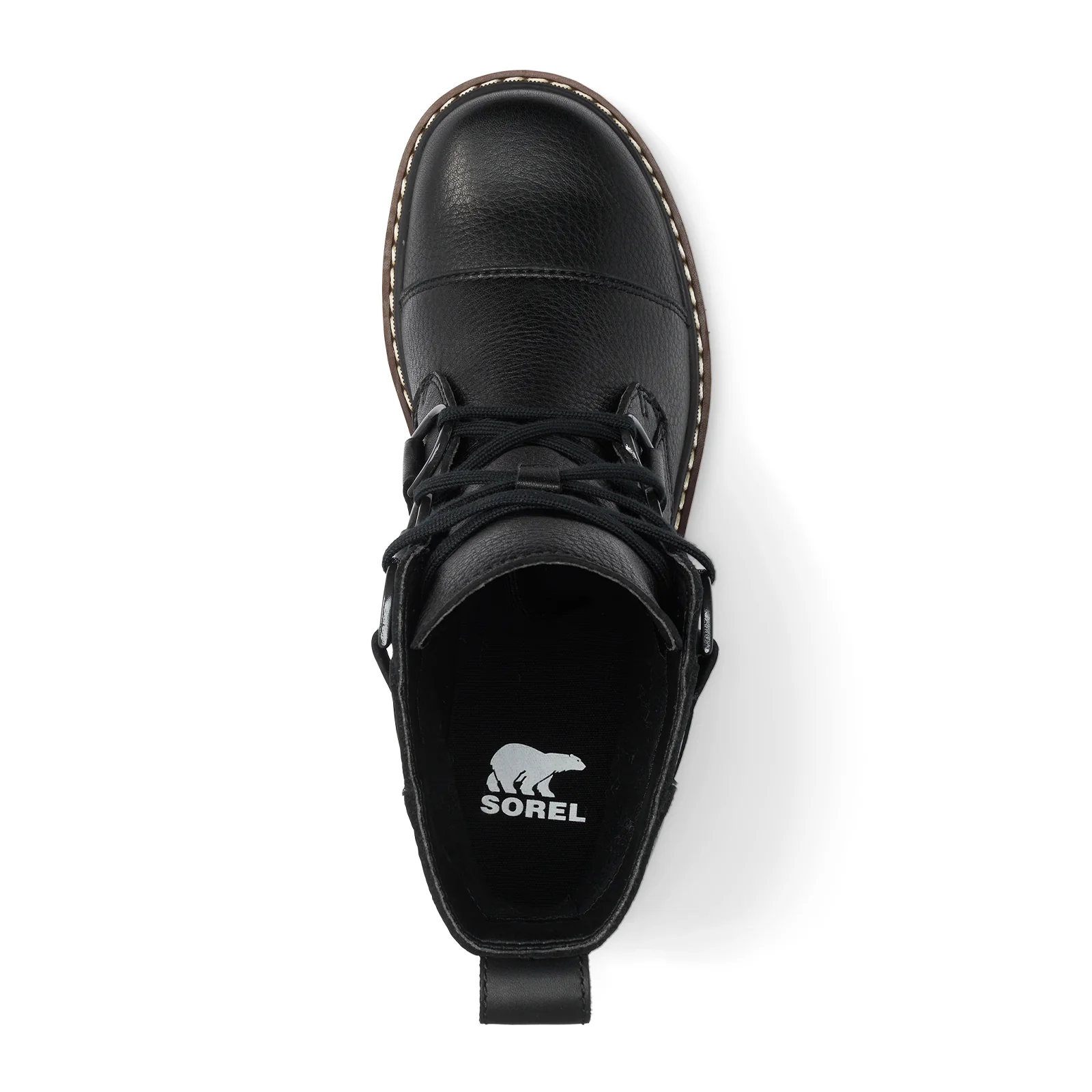 Sorel Joan Now Lace Ankle Boot (Women) - Black/Black - Image 4