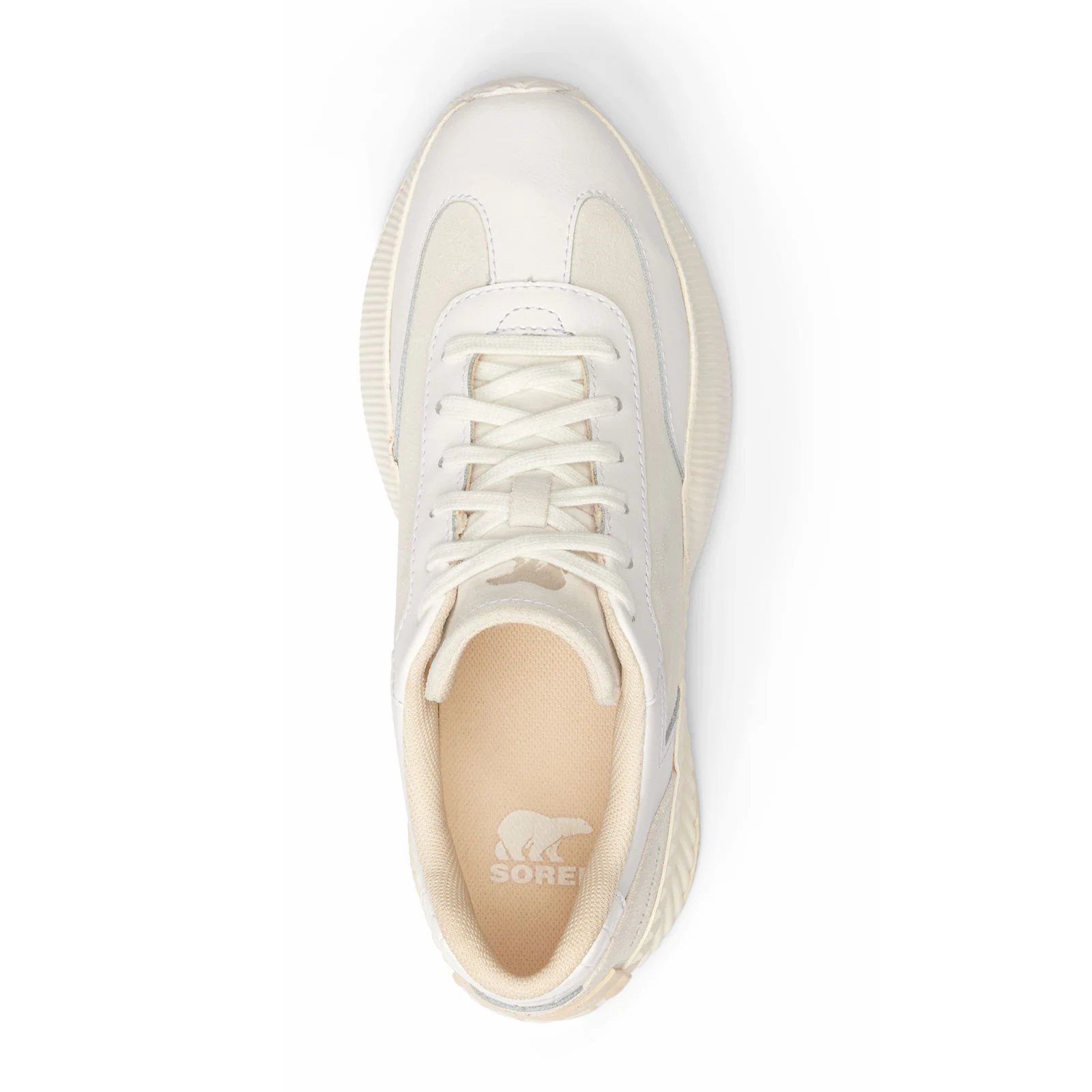 Sorel Out 'N About BLVD Classic Waterproof Sneaker (Women) - Sea Salt/Sea Salt - Image 3