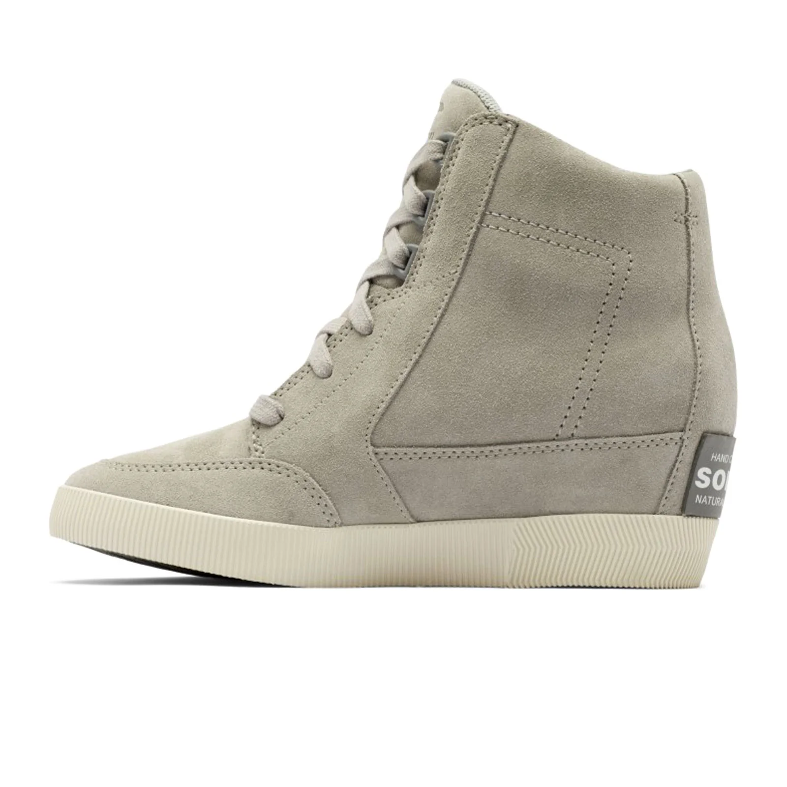 Sorel Out 'N About Lace Wedge Ankle Boot (Women) - Dove/Quarry - Image 2