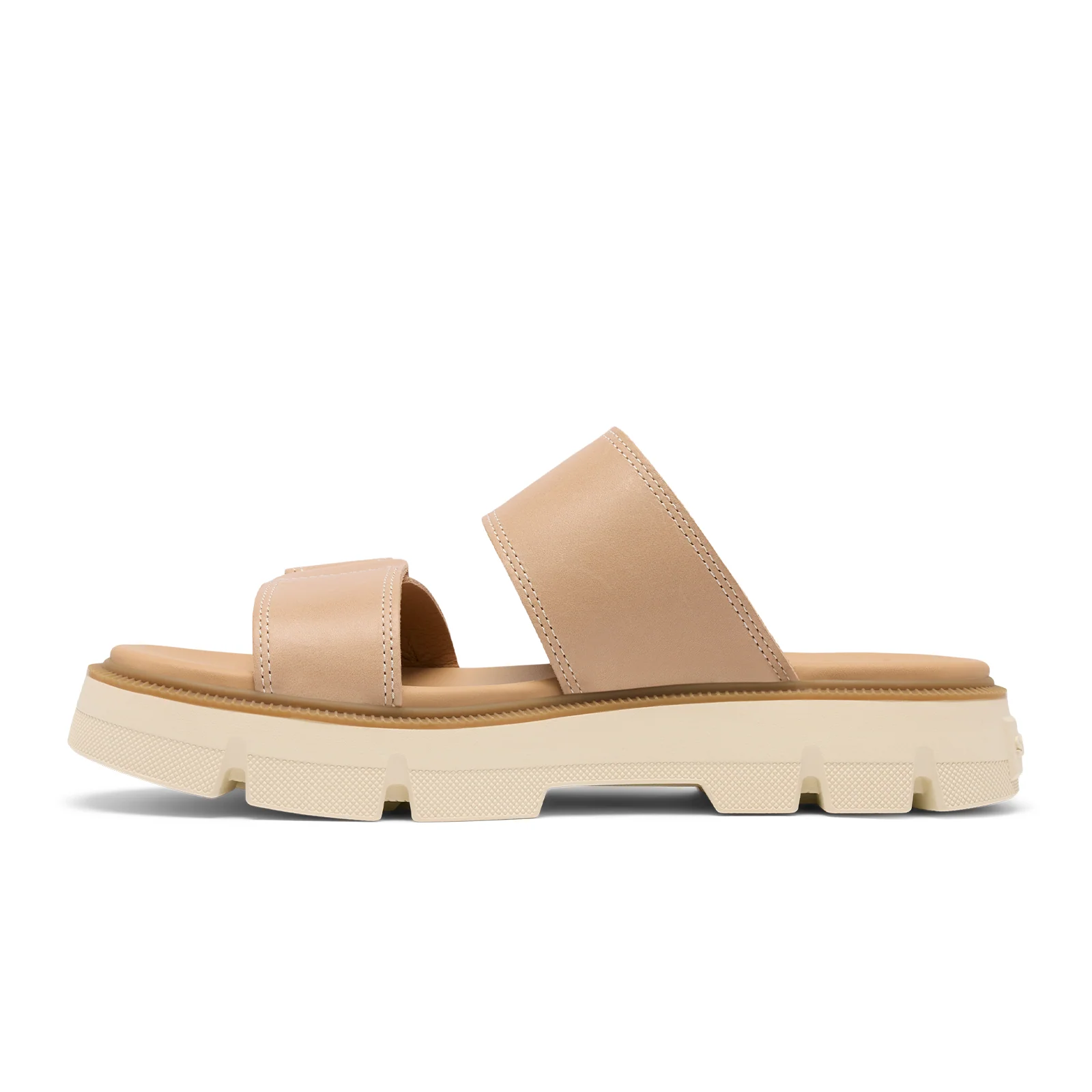 Sorel Rein CB Slide Sandal (Women) - Honest Beige/Bleached Ceramic - Image 2