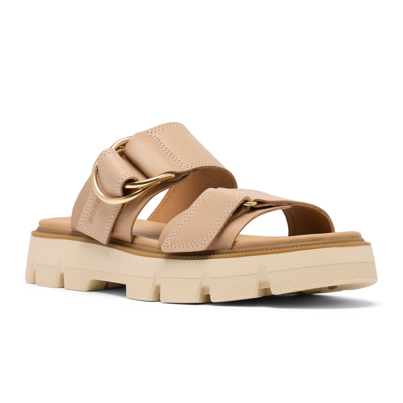 Sorel Rein CB Slide Sandal (Women) - Honest Beige/Bleached Ceramic - Image 3
