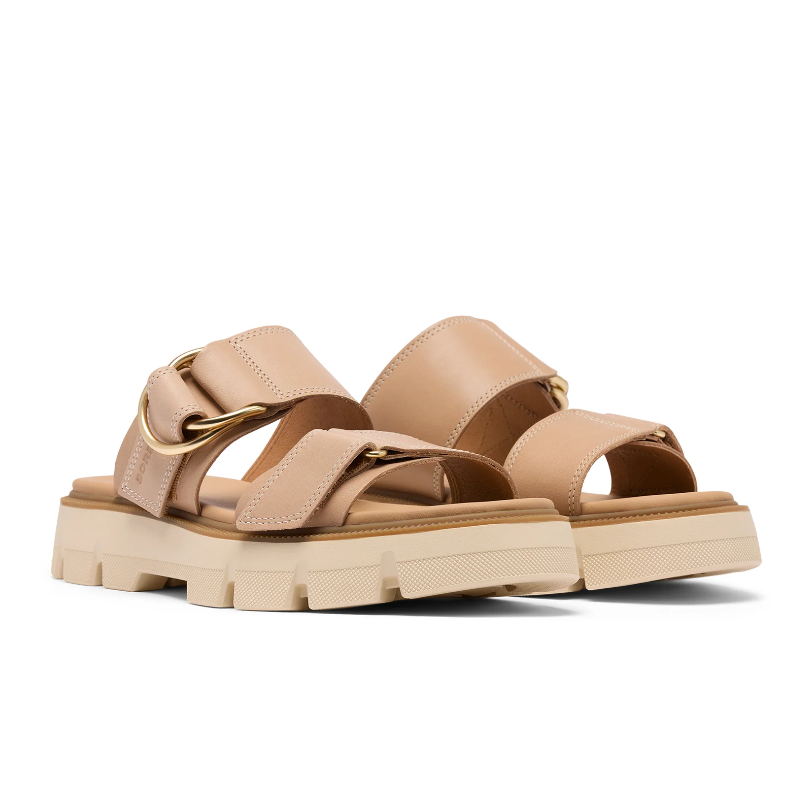 Sorel Rein CB Slide Sandal (Women) - Honest Beige/Bleached Ceramic - Image 5