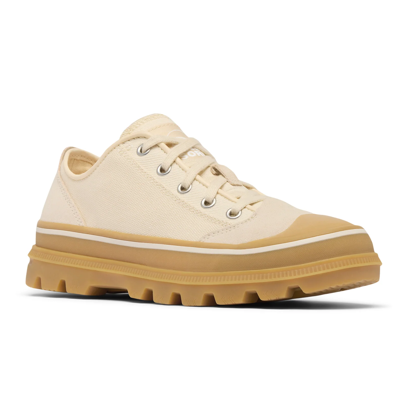Sorel Scout N About Low Sneaker (Women) - Chalk/Gum - Image 2