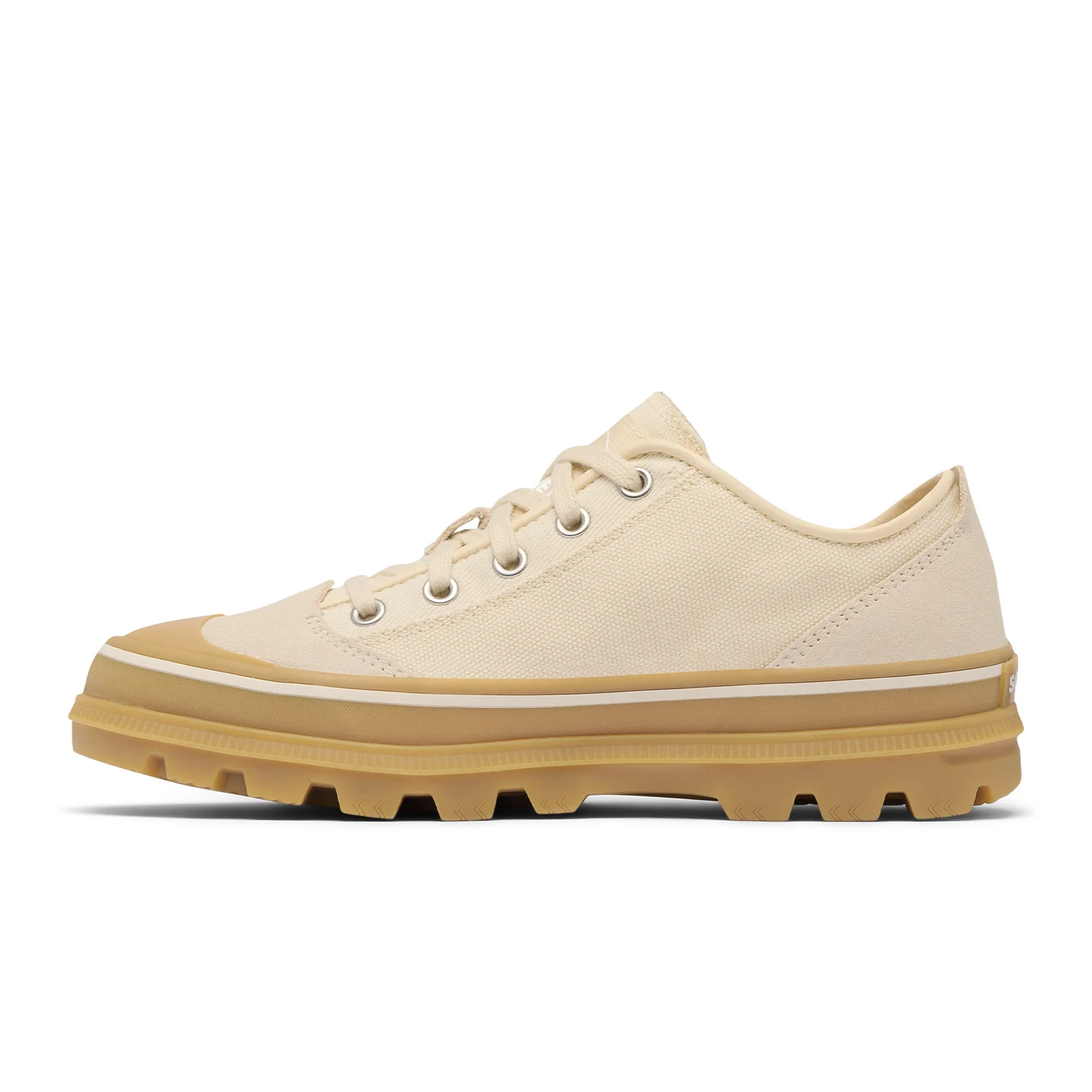 Sorel Scout N About Low Sneaker (Women) - Chalk/Gum - Image 3