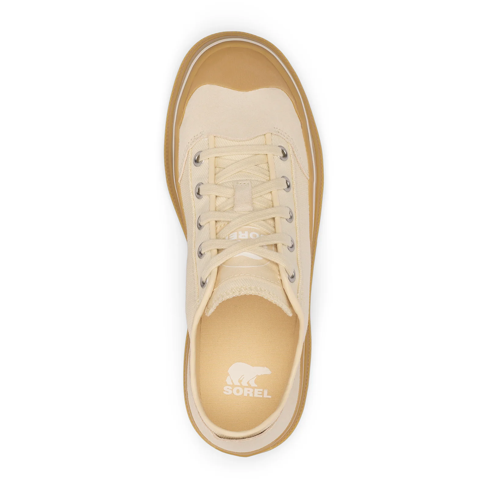 Sorel Scout N About Low Sneaker (Women) - Chalk/Gum - Image 5