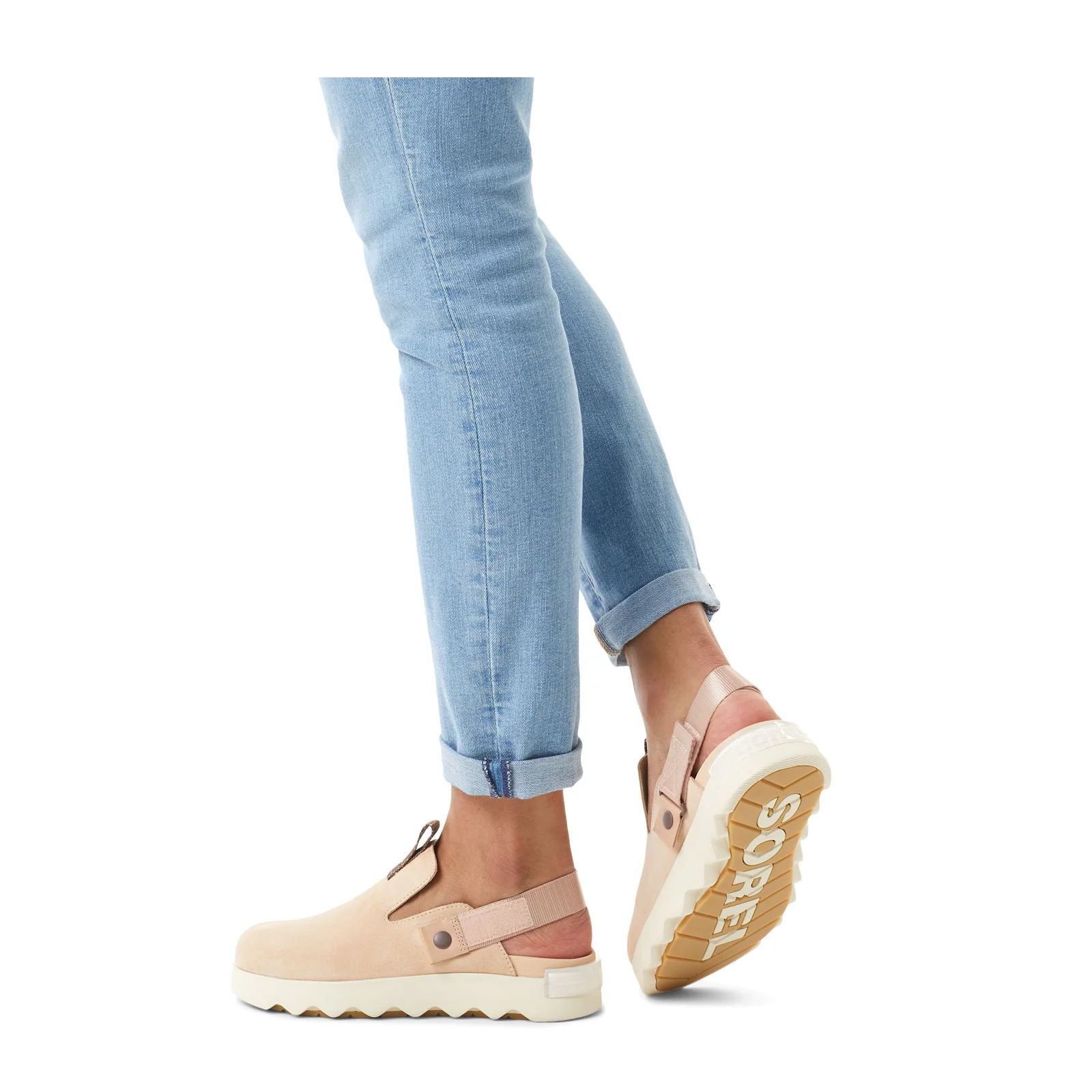 Sorel Viibe Clog (Women) - Nova Sand/Midnight Cocoa - Image 5