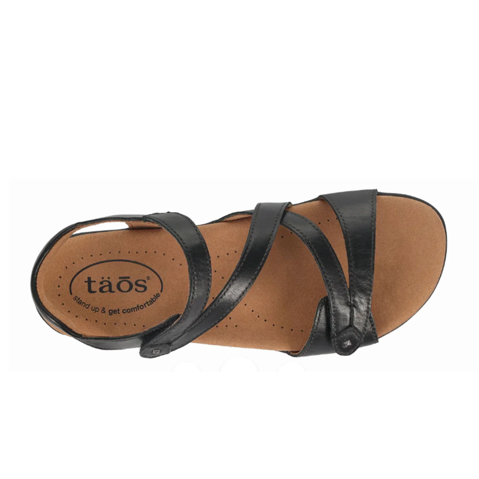 Taos Big Time Backstrap Sandal (Women) - Black - Image 4