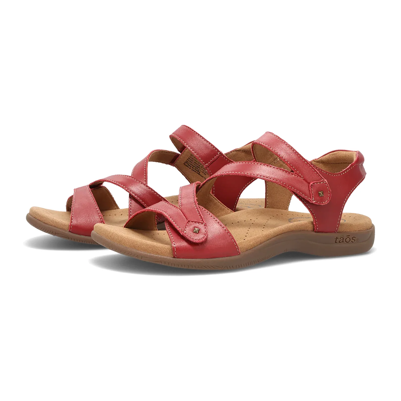 Taos Big Time Backstrap Sandal (Women) - Red - Image 4