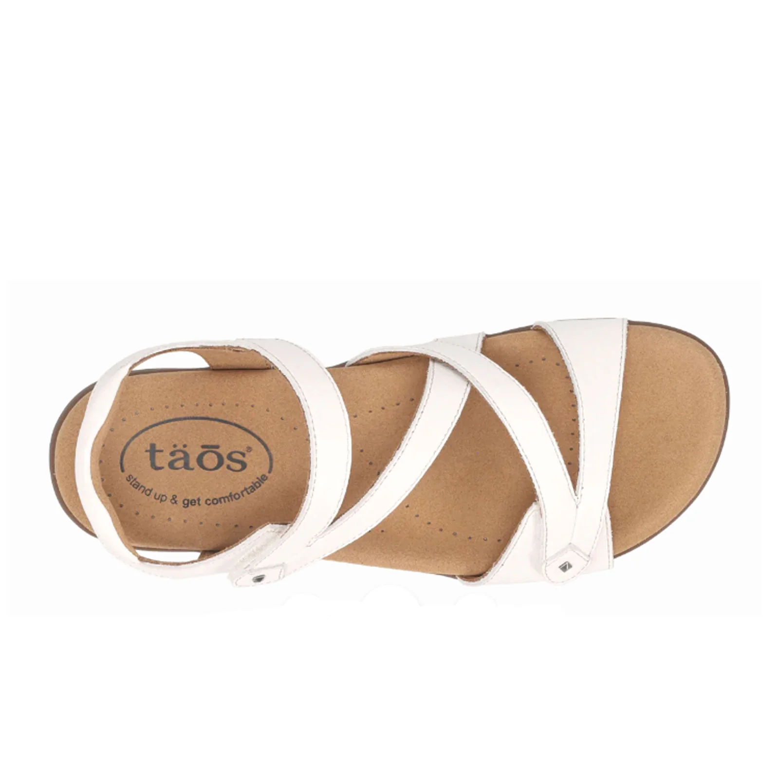 Taos Big Time Backstrap Sandal (Women) - White - Image 4