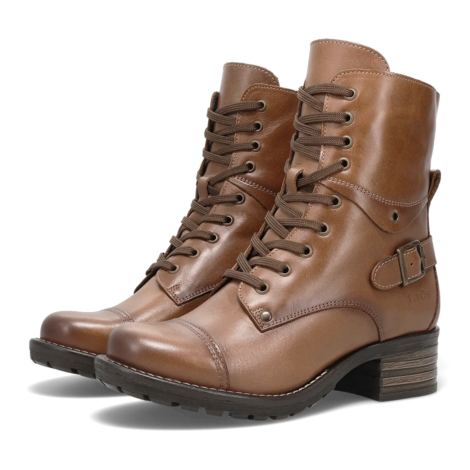 Taos Crave Lace Up Mid Boot (Women) - Tan - Image 3