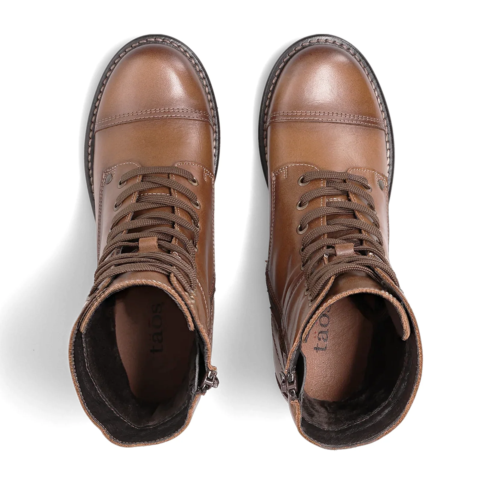 Taos Crave Lace Up Mid Boot (Women) - Tan - Image 4