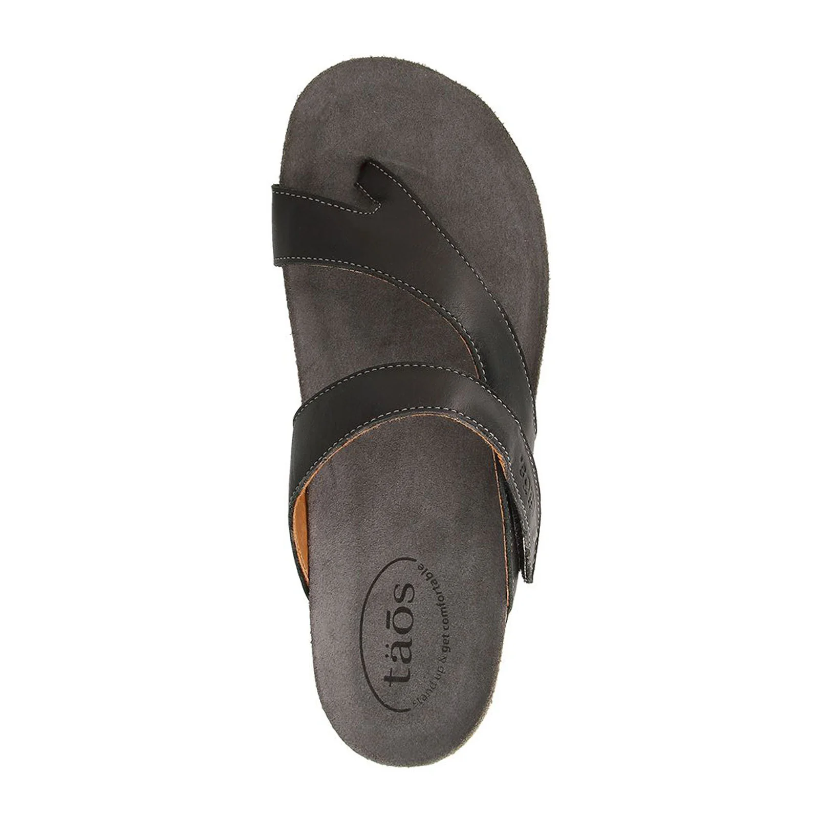 Taos Lola Sandal (Women) - Black Leather - Image 2