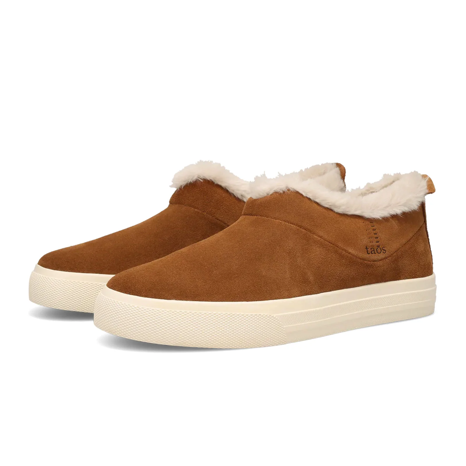 Taos Mini Chic Slip On (Women) - Chestnut Suede - Image 3