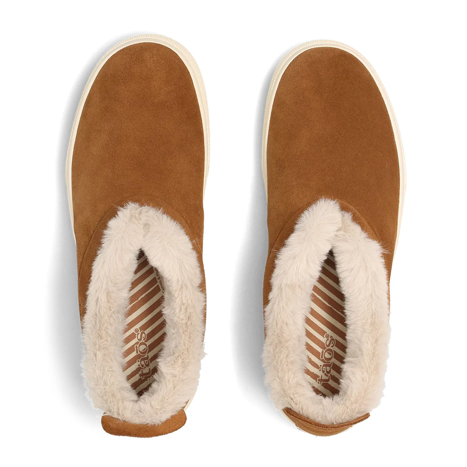 Taos Mini Chic Slip On (Women) - Chestnut Suede - Image 6
