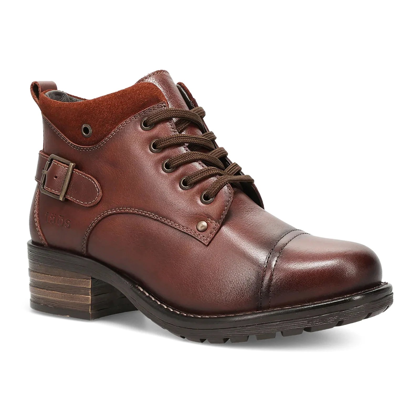 Taos Mini Crave Ankle Boot (Women) - Cognac - Image 3
