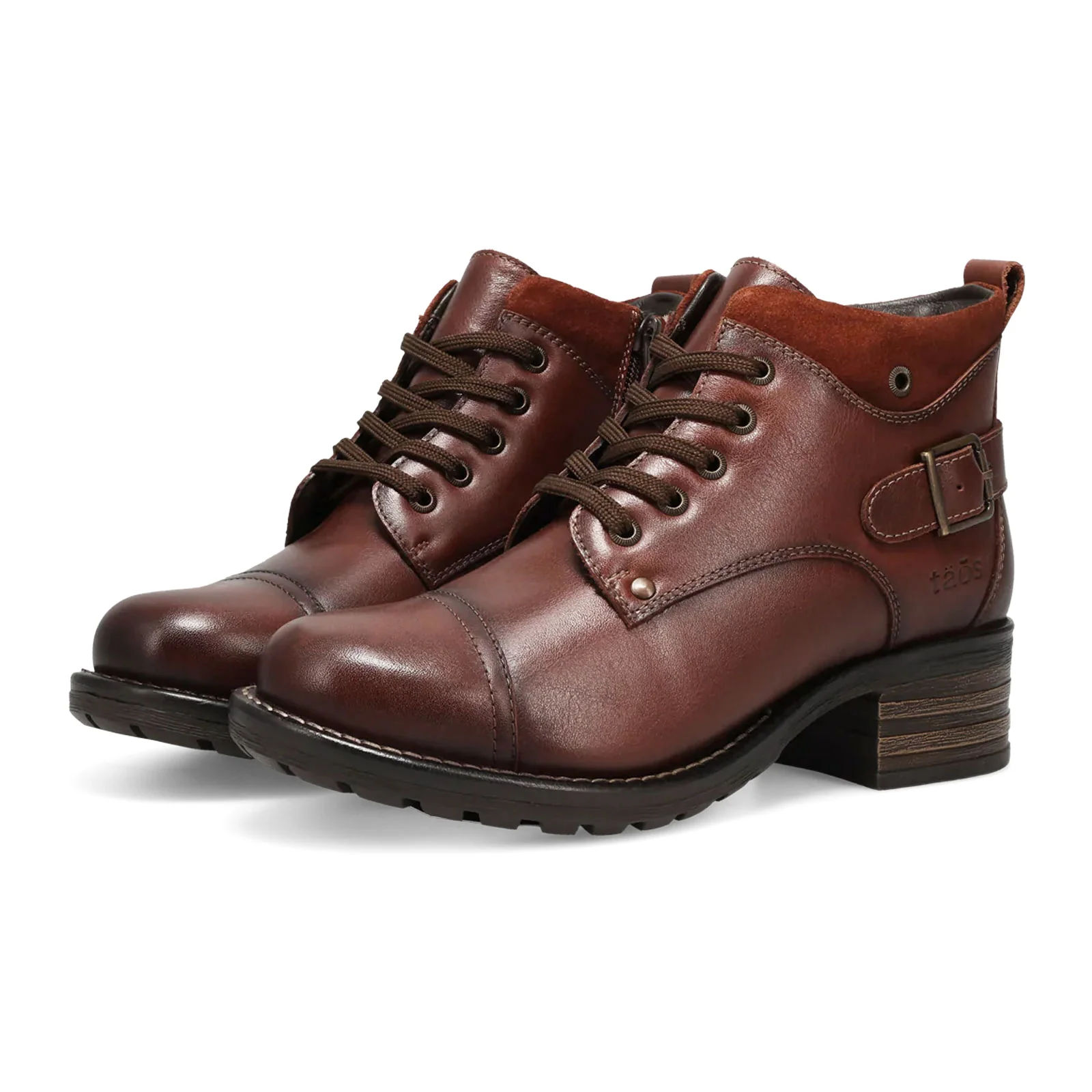 Taos Mini Crave Ankle Boot (Women) - Cognac - Image 4