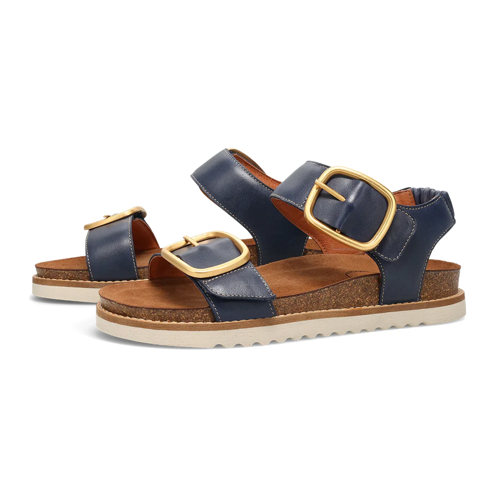 Taos On The Double Backstrap Sandal (Women) - Dark Blue - Image 4