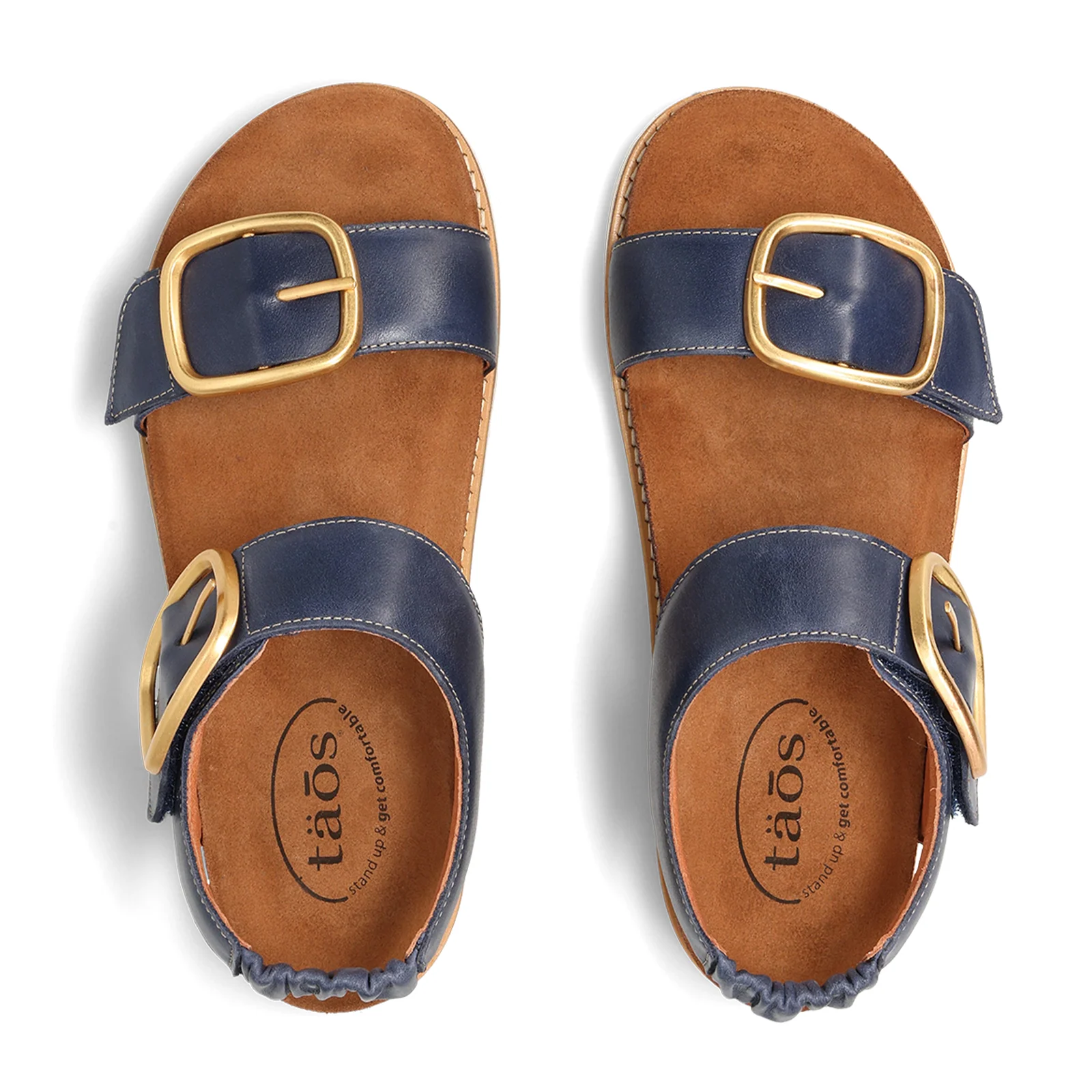 Taos On The Double Backstrap Sandal (Women) - Dark Blue - Image 5