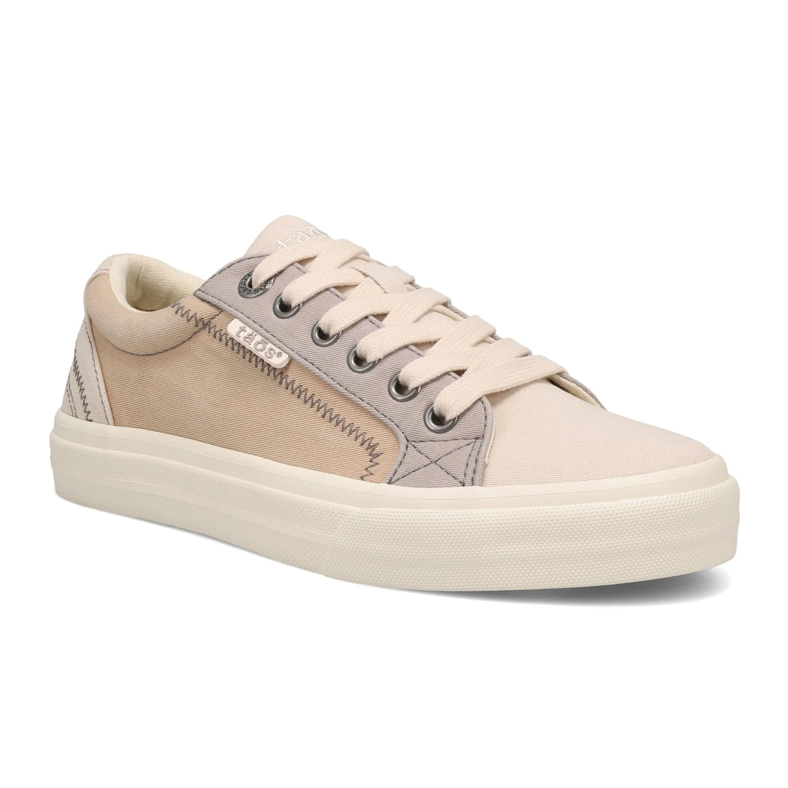 Taos Plim Soul Sneaker (Women) - Ecru/Tan Multi - Image 3
