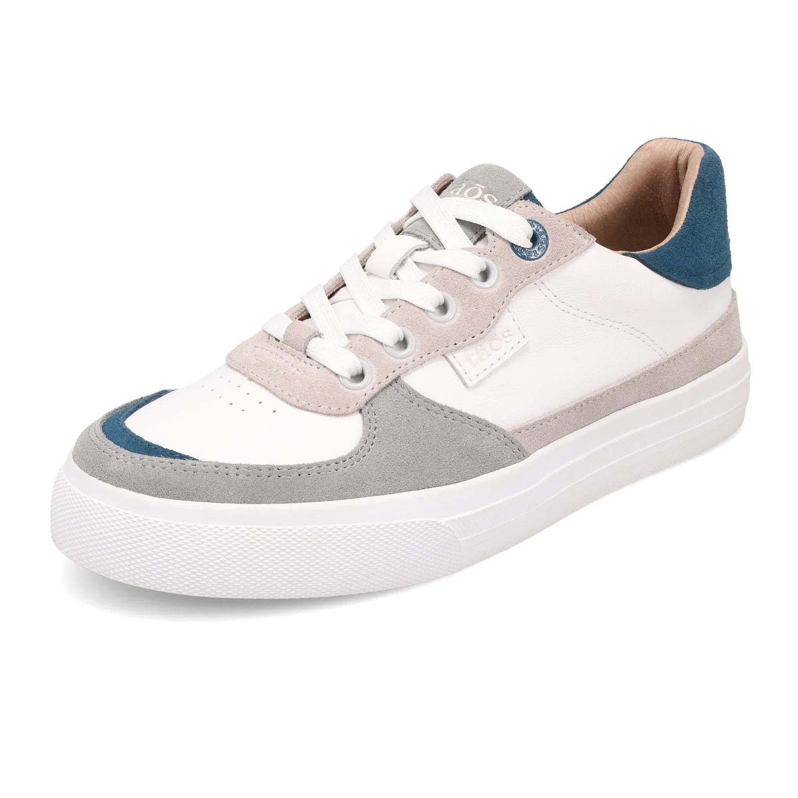 Taos Pop Soul Sneaker (Women) - Grey/Petrol Blue Multi - Image 4