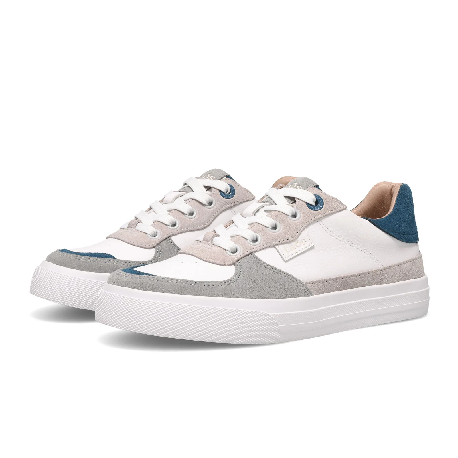 Taos Pop Soul Sneaker (Women) - Grey/Petrol Blue Multi - Image 6