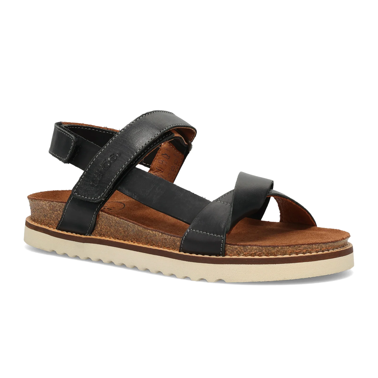 Taos Sideways Backstrap Sandal (Women) - Black - Image 3