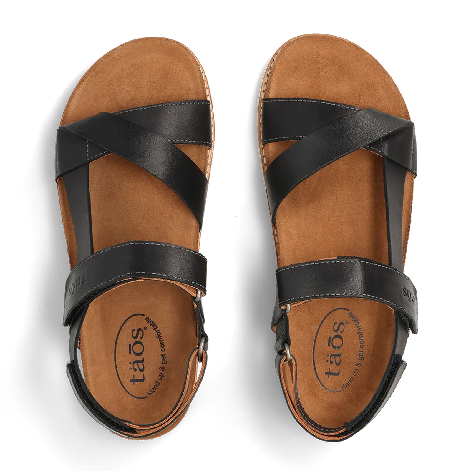 Taos Sideways Backstrap Sandal (Women) - Black - Image 4