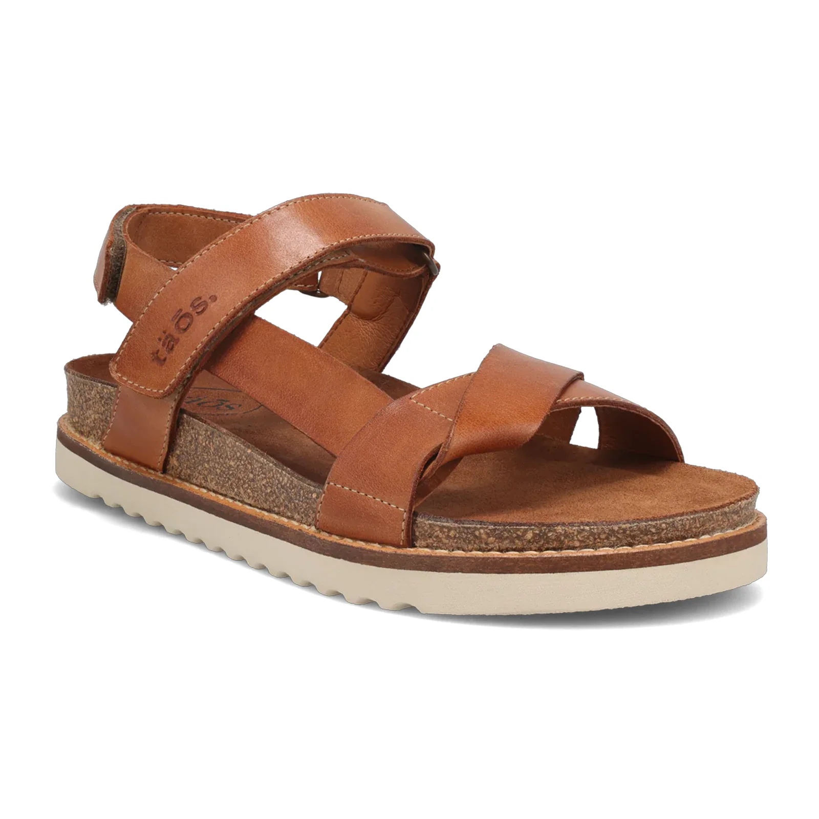 Taos Sideways Backstrap Sandal (Women) - Caramel - Image 3