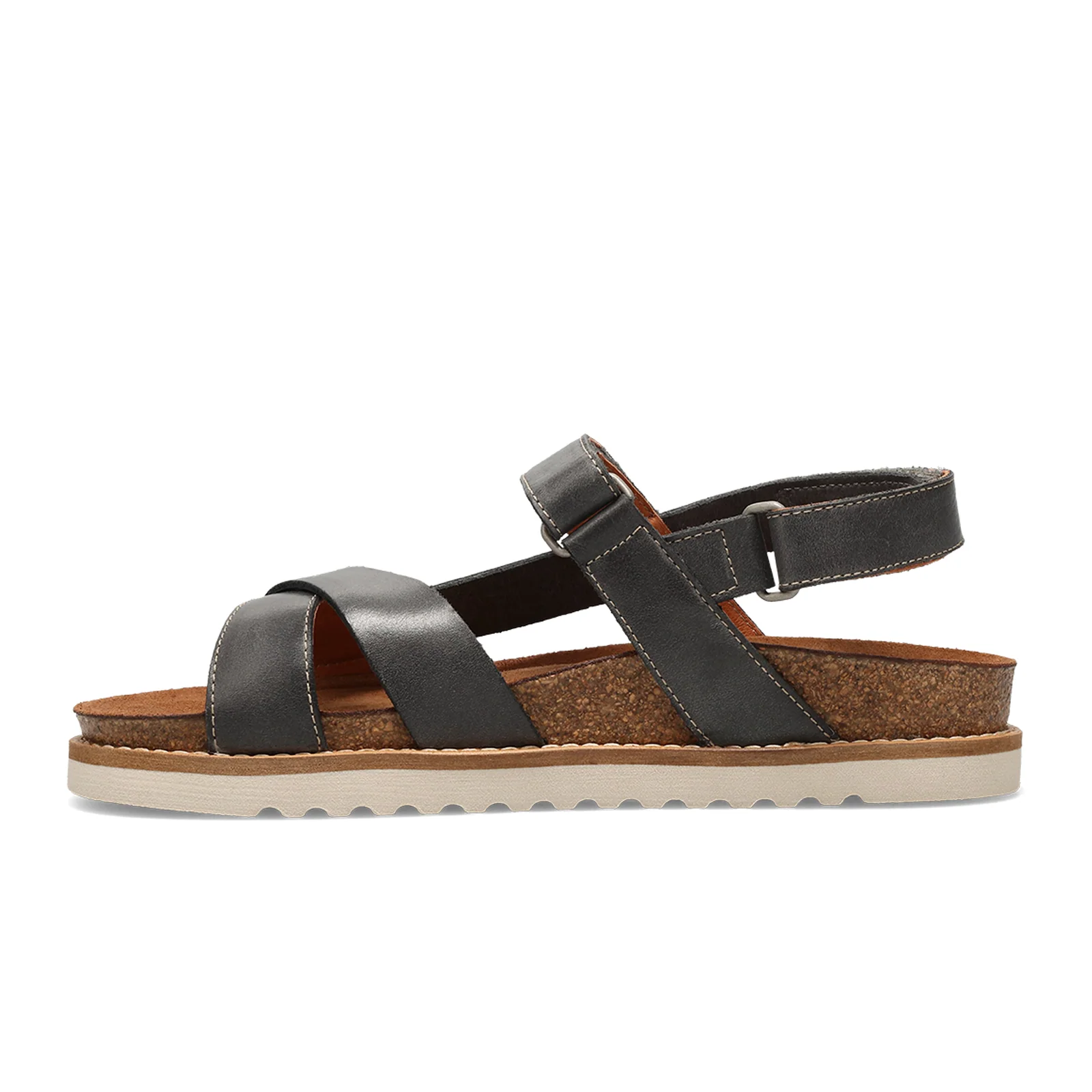 Taos Sideways Backstrap Sandal (Women) - Steel - Image 2
