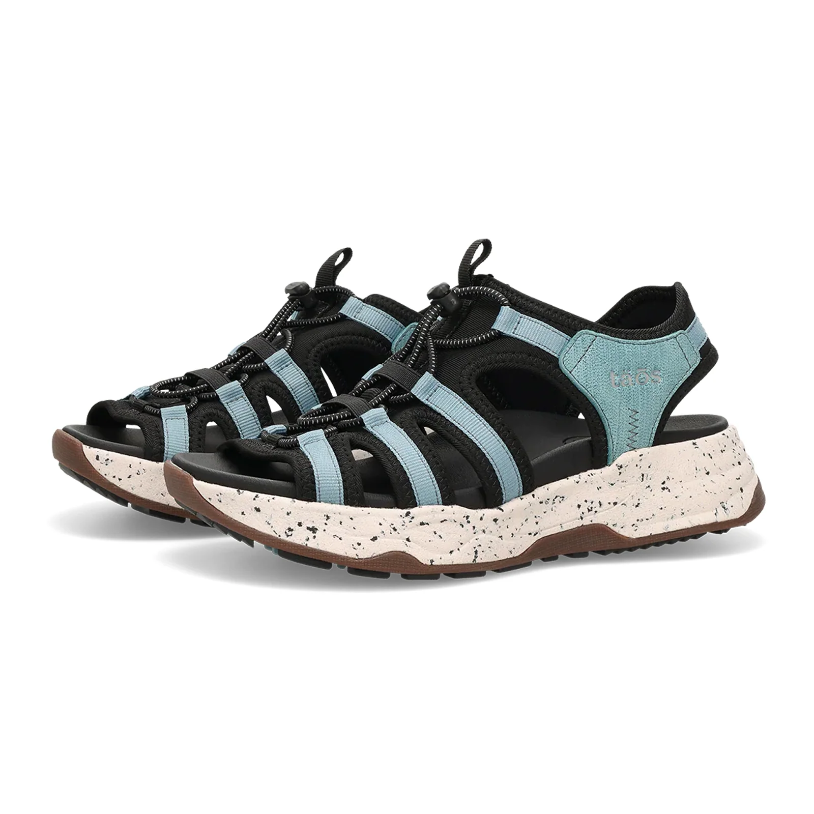 Taos Superfly Active Sandal (Women) - Black/Mineral Blue - Image 4