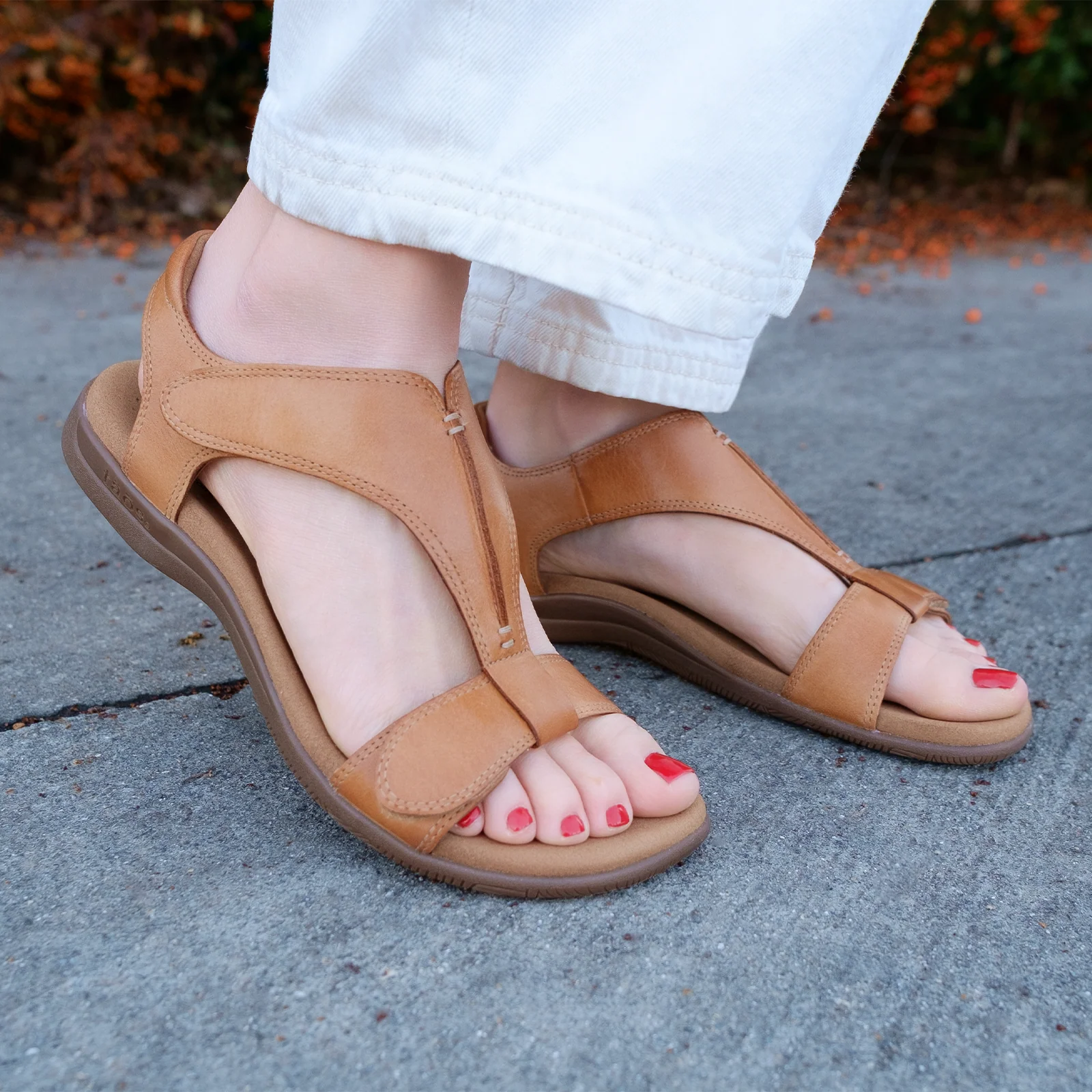 Taos The Show Backstrap Sandal (Women) - Caramel - Image 8