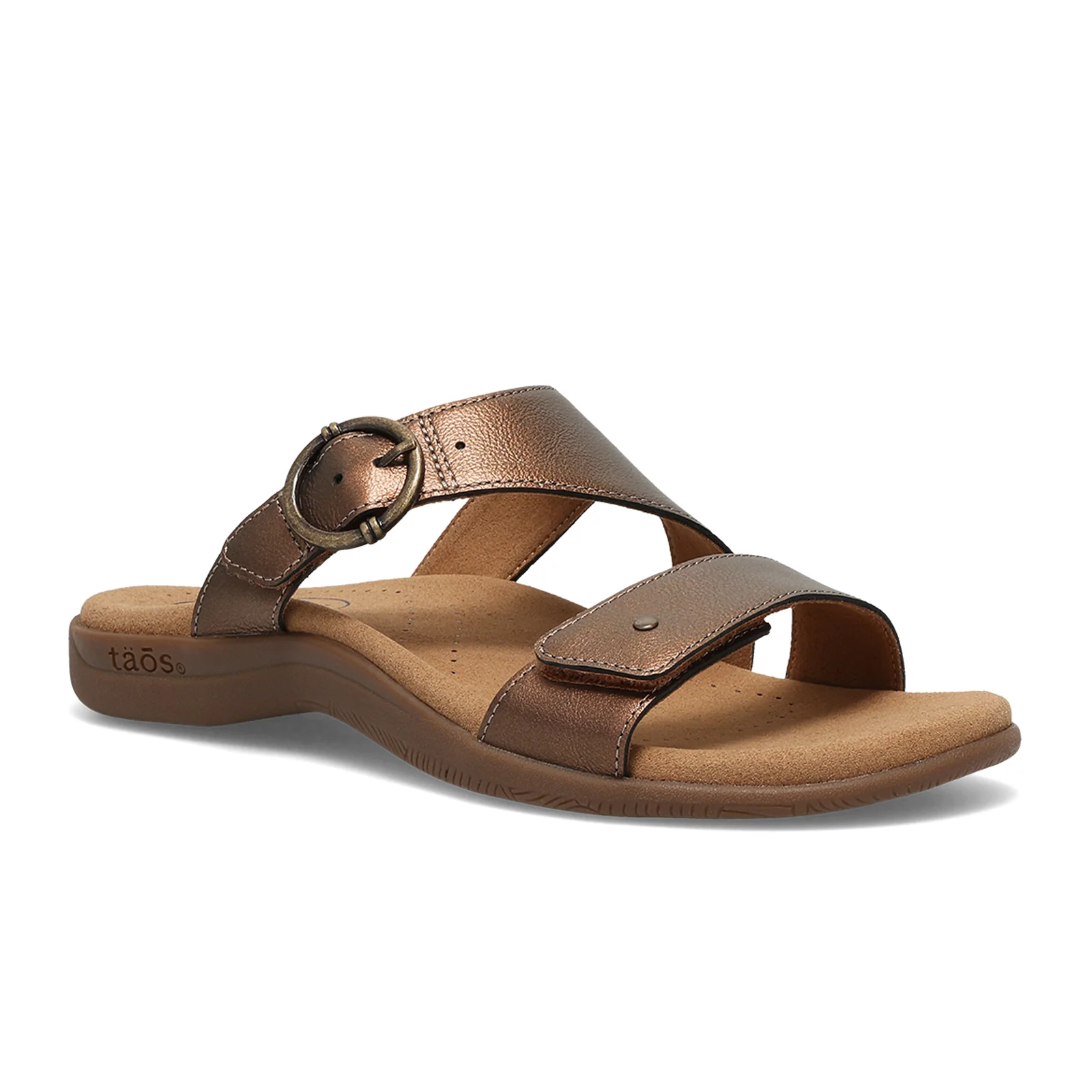 Taos Westside Slide Sandal (Women) - Bronze - Image 3
