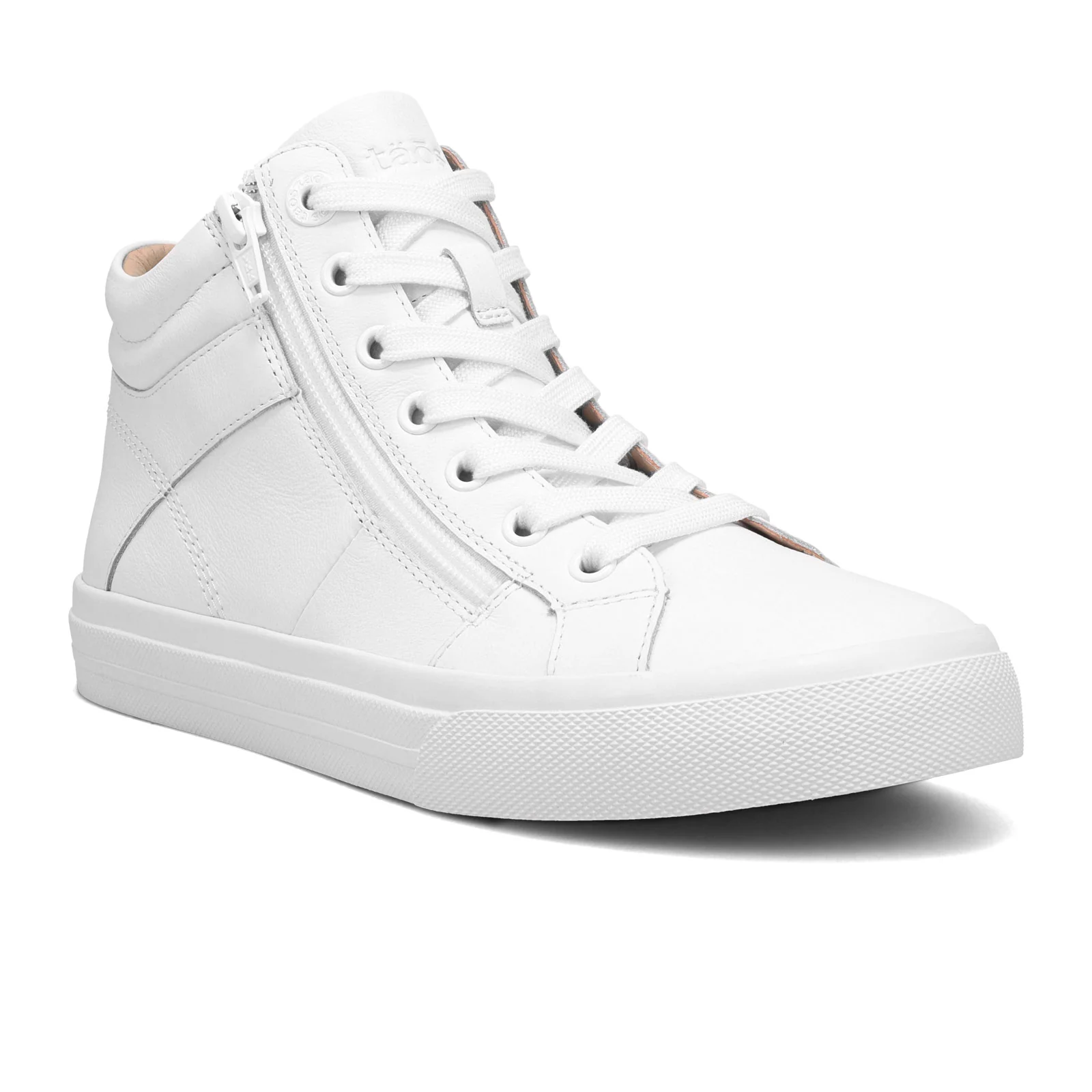 Taos Winner Mid Top Sneaker (Women) - White - Image 3