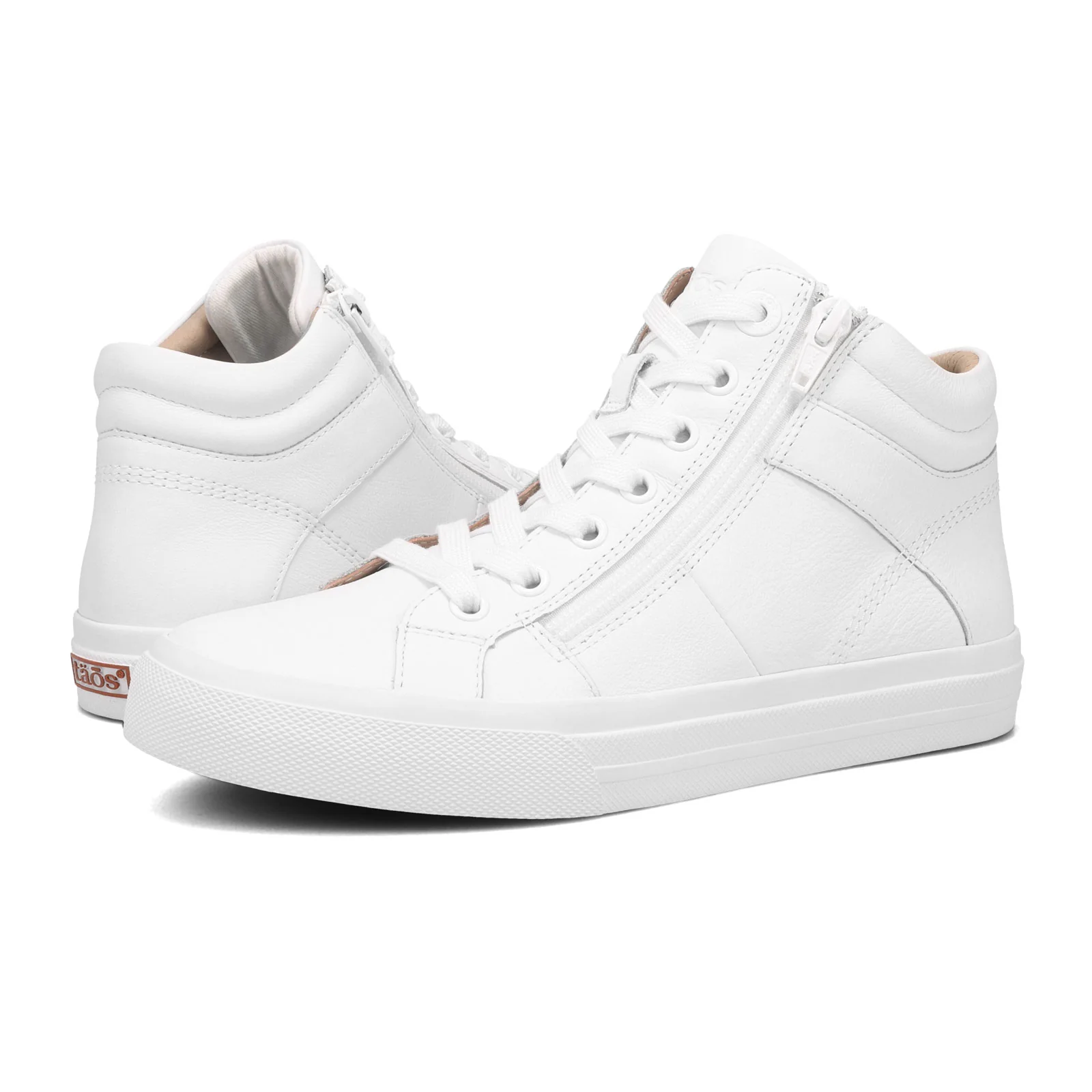 Taos Winner Mid Top Sneaker (Women) - White - Image 4