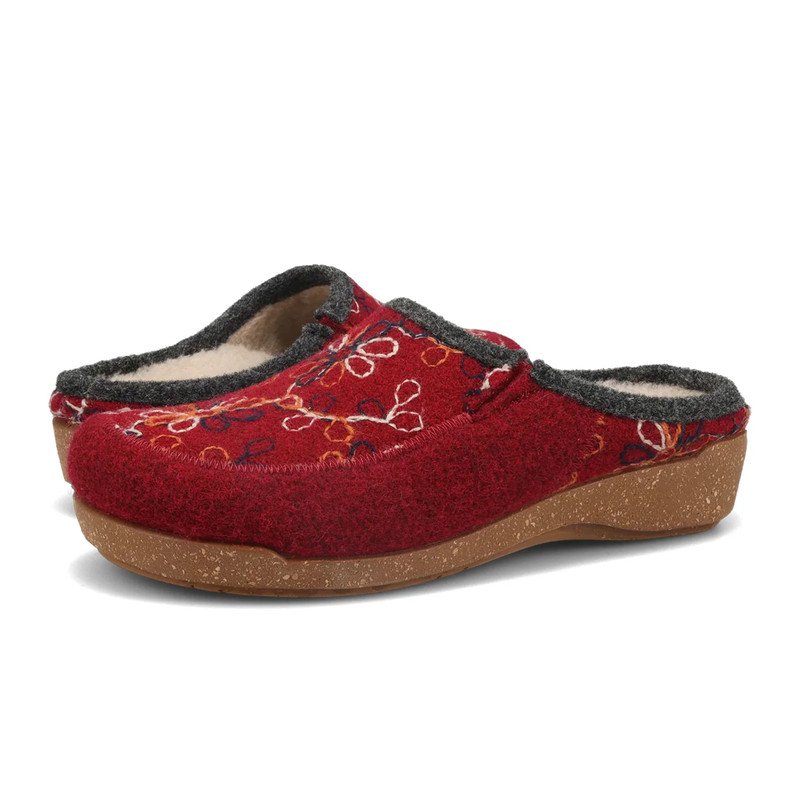 Taos Woolflower Slipper (Women) - Cranberry - Image 3